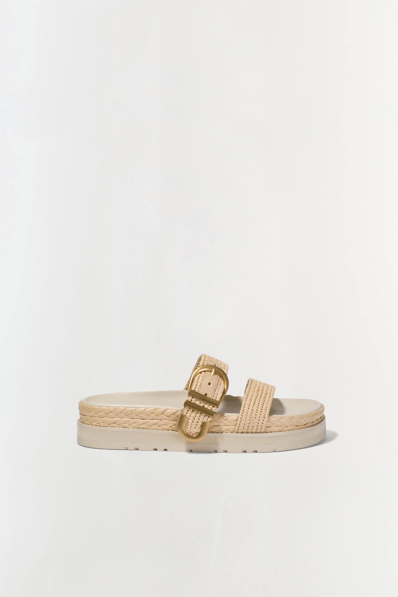 Womens | Aida Raffia Sandal | Natural