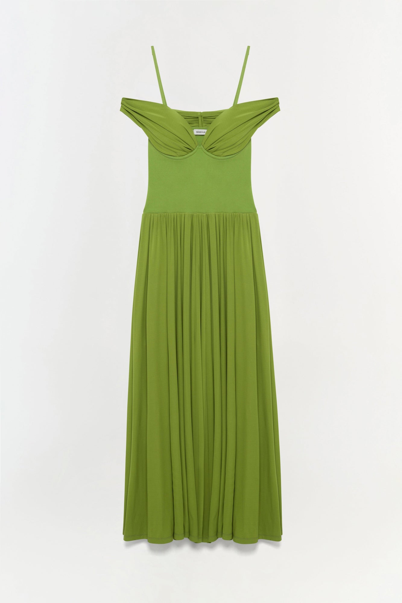 Womens | Amarantha Jersey Midi Dress | Kiwi