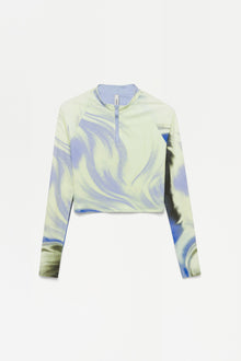 Womens | Marlo Rashguard | Marina Blue Print