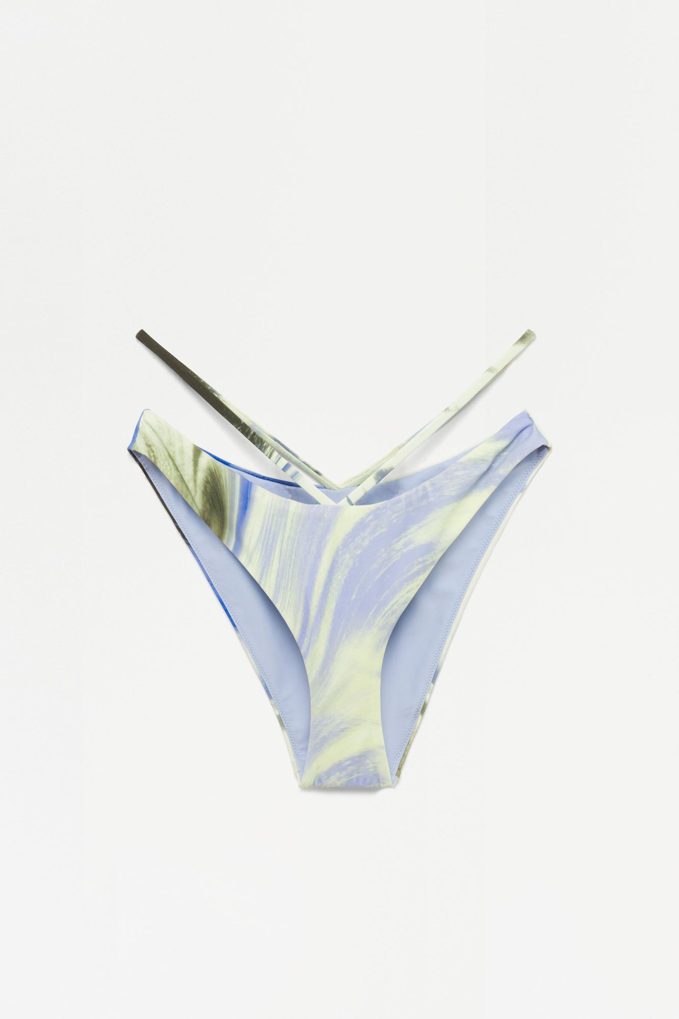 Womens | Emmalynn Bikini Bottom | Marina Blue Print