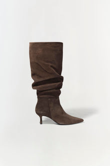 Womens | Jordi Suede Boot | Cacao