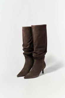 Womens | Jordi Suede Boot | Cacao