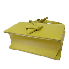 Loewe | Pre-Owned Small Leather Barcelona Crossbody | Yellow