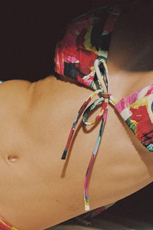 Euro Bow Bikini Top | Isla Floral