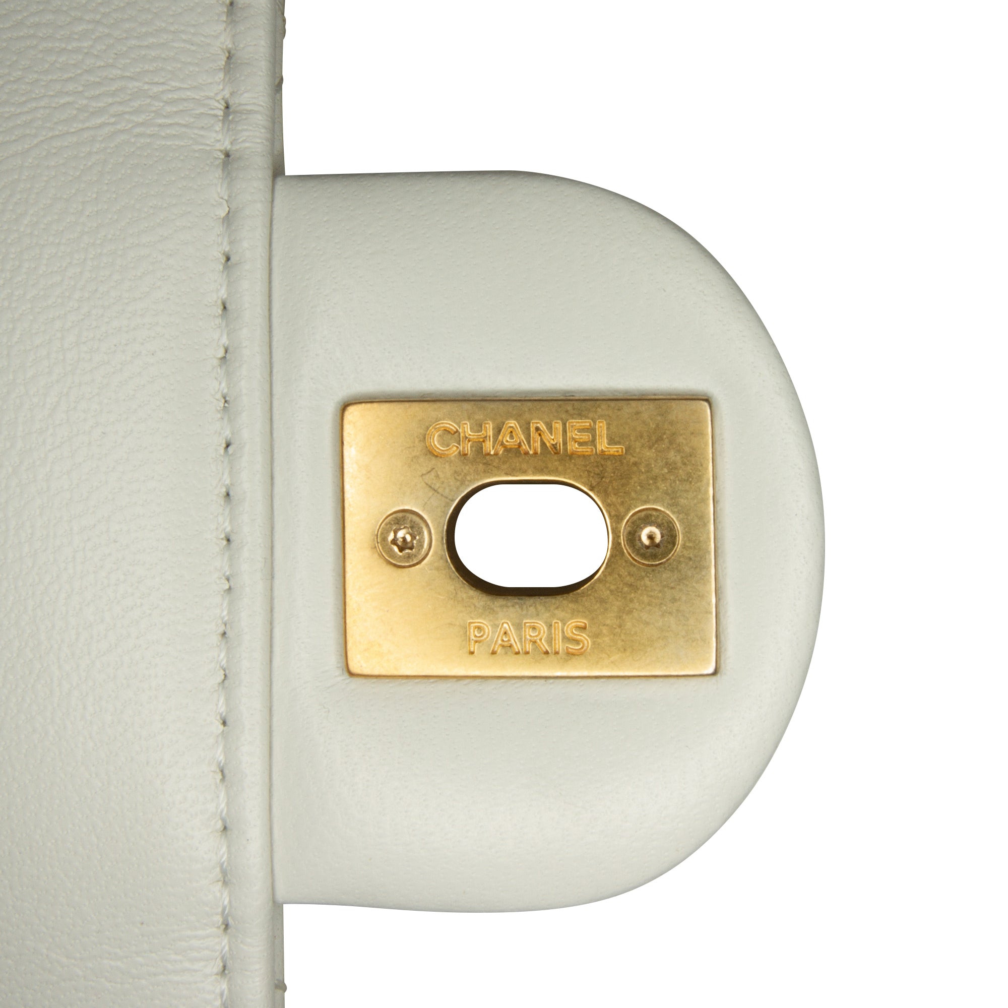 Chanel | Pre-Owned Small Chic Pearls Flap | White