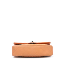 Chanel | Pre-Owned Medium Classic Caviar Double Flap | Orange/Peach