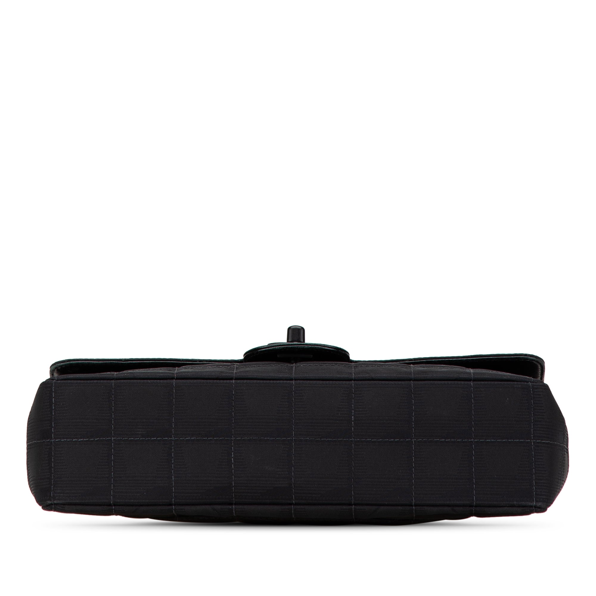 Chanel | Pre-Owned New Travel Line Medium Nylon Single Flap | Black