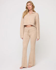 Jet Set Hoodie | Heather Oatmeal