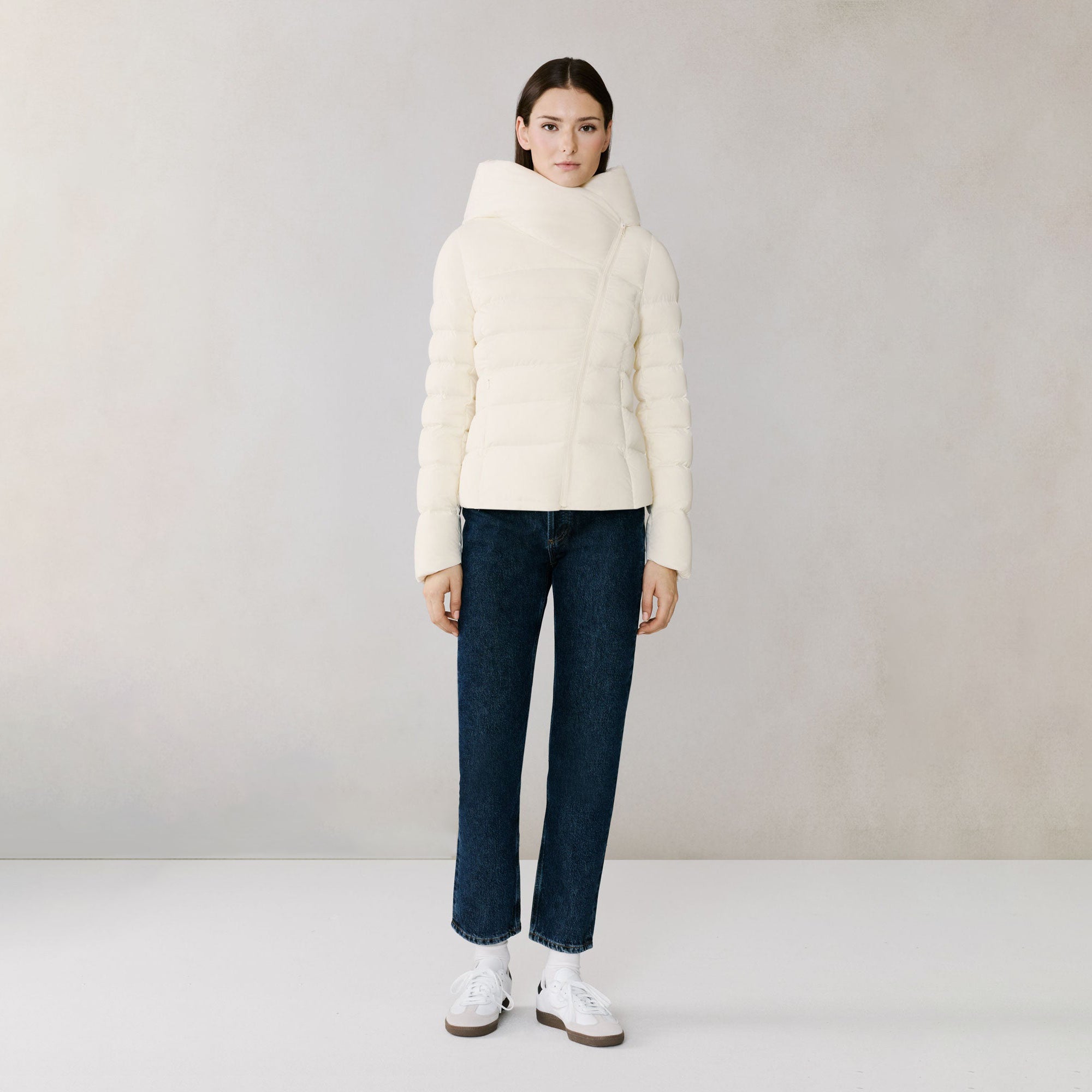 Judy Stretch Down Jacket | Powder