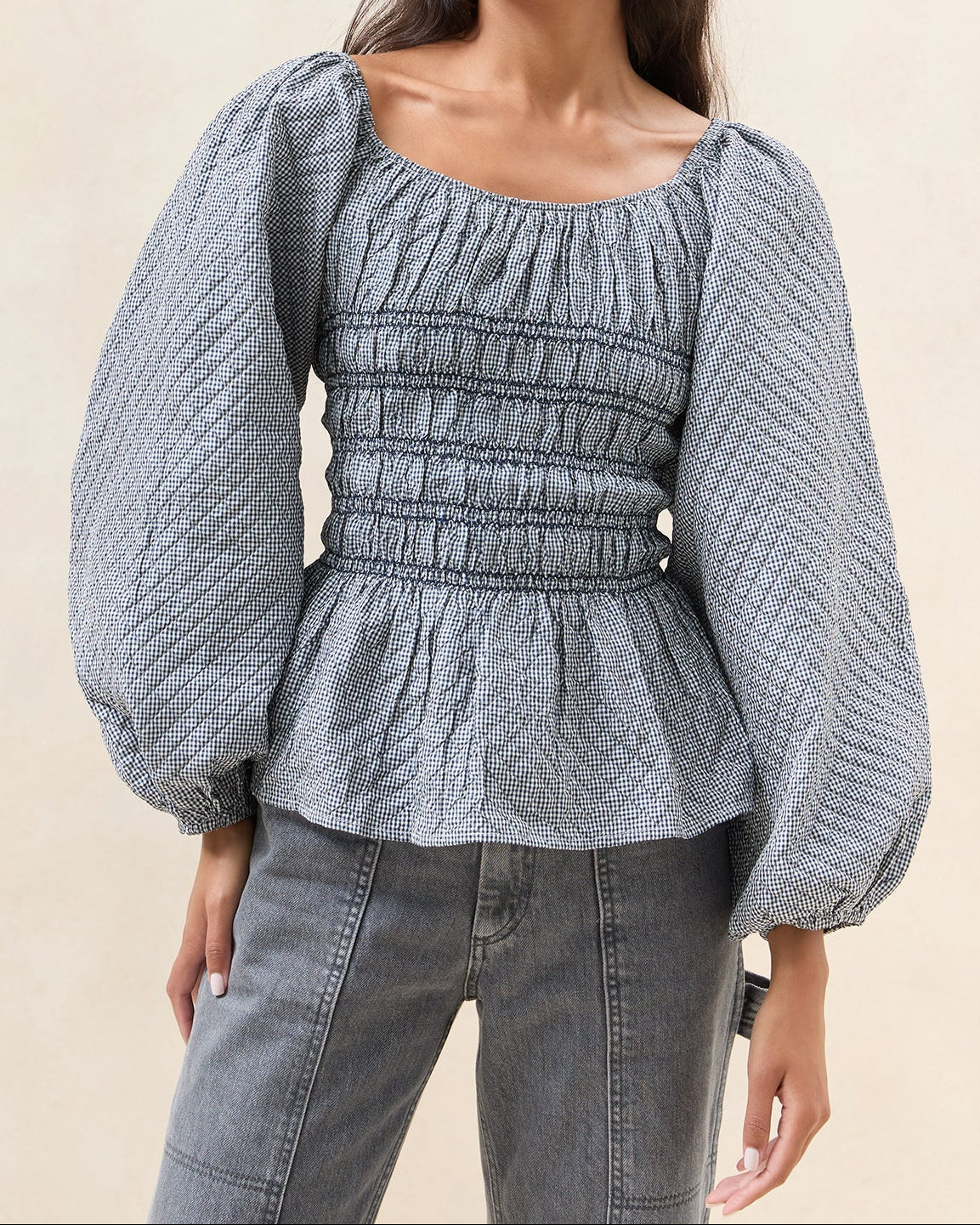 Color: Navy/Navy Gingham