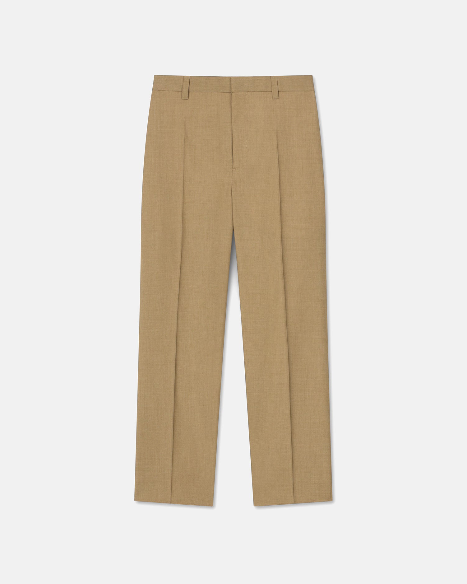 Jun Straight-Leg Pants | Taupe Melange