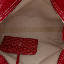 Goyard | Pre-Owned Goyardine Sac Hardy Pet Carrier PM | Red