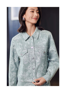 Jacquard Jacket | Green
