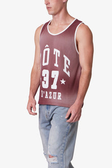 Jersey Pennie Tank | Burgundy