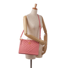 Versace | Pre-Owned Quilted Medusa Crossbody | Pink