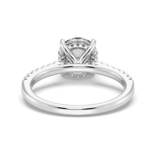 Womens | Solitaire Engagement Ring | 14K White Gold | 2.25 CTW Round Cut Lab Grown Diamond | G-VS