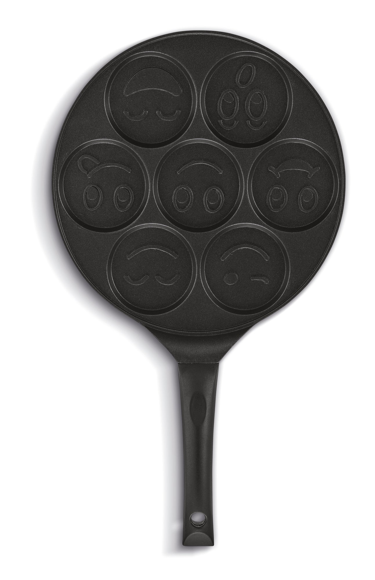 Kitchenfun Mini Blini 10.2" Pancake Maker Nonstick Ceramic Coating Black | Black