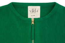 Organic Cotton Knit Relaxed Shirt | Beech Tree Green
