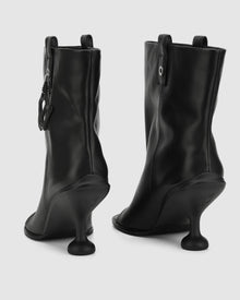 Womens | Kindly Leather Boot | Black