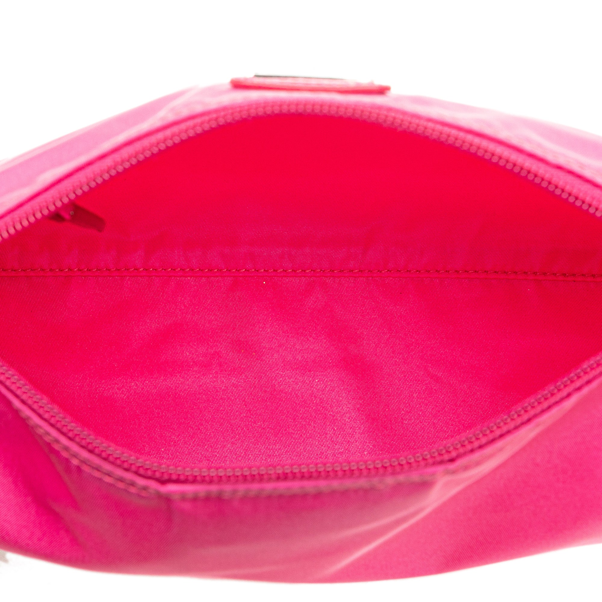 Prada | Pre-Owned Tessuto Pouch | Pink