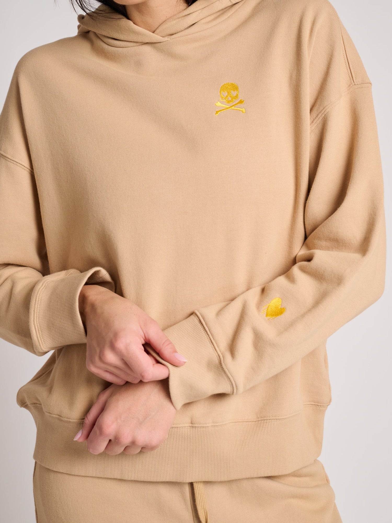 Women | Kerri Rosenthal | Ride The Feeling Sweatshirt | Tan