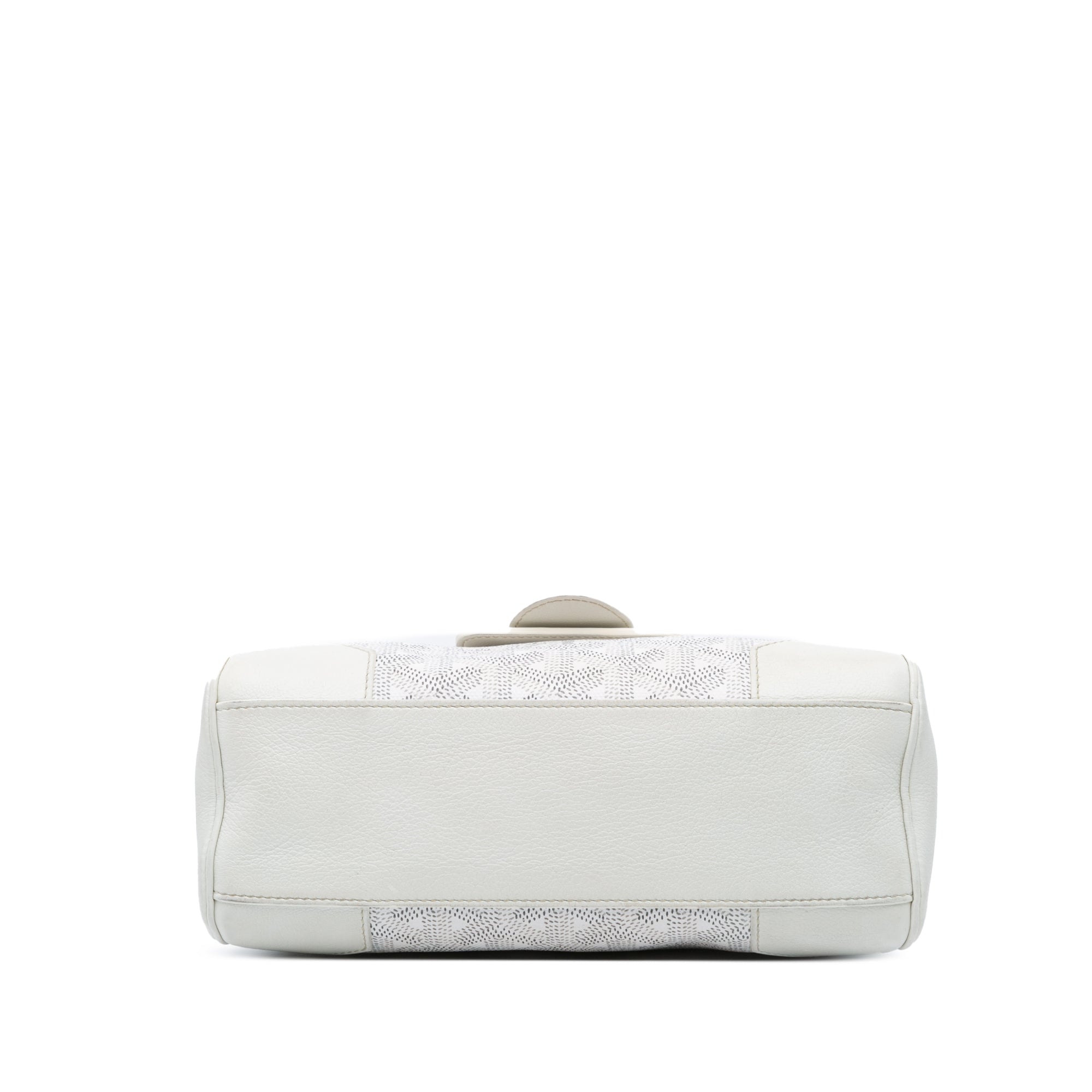 Goyard | Pre-Owned Mini Goyardine Saigon Souple - II | White