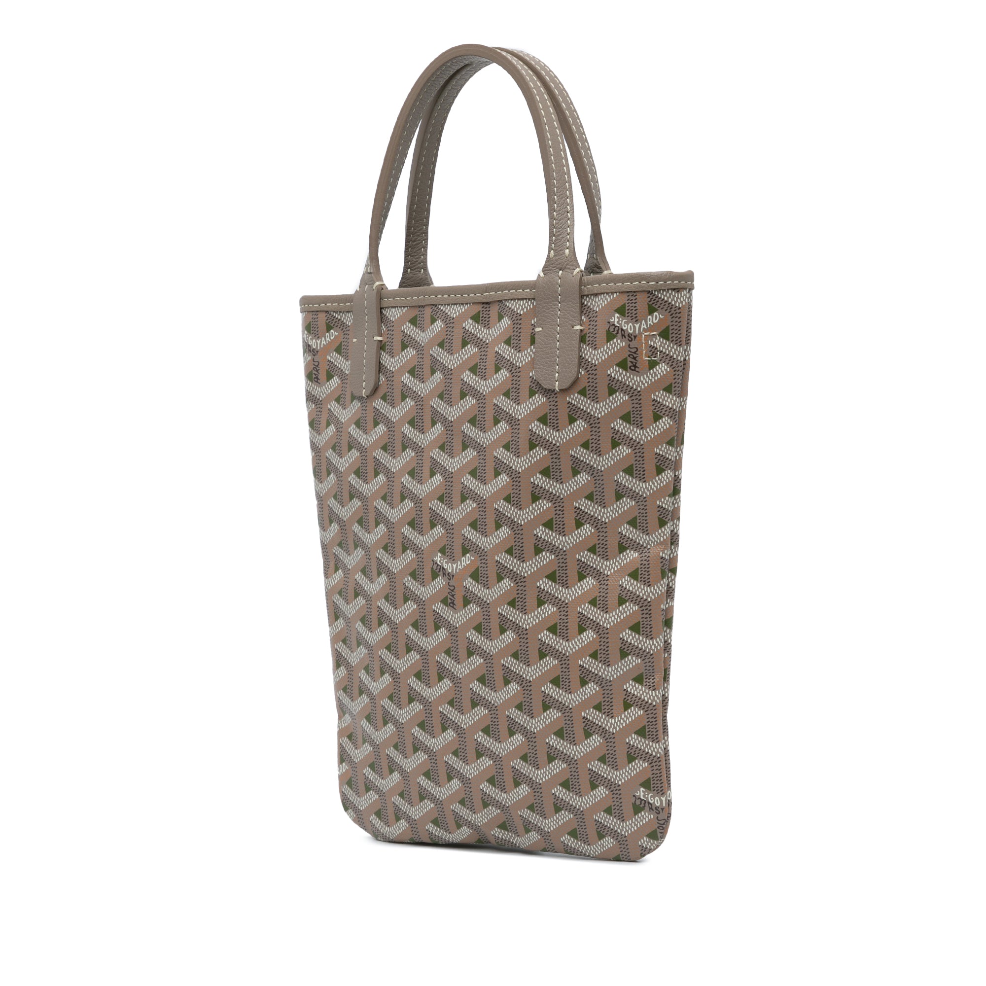 Goyard | Pre-Owned Goyardine Poitiers Claire Voie - I | Brown/Taupe