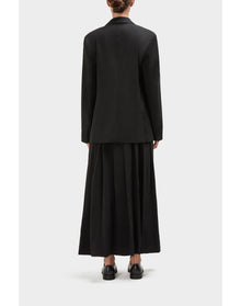 Kalen Wool Oversized Wool Blazer | Black