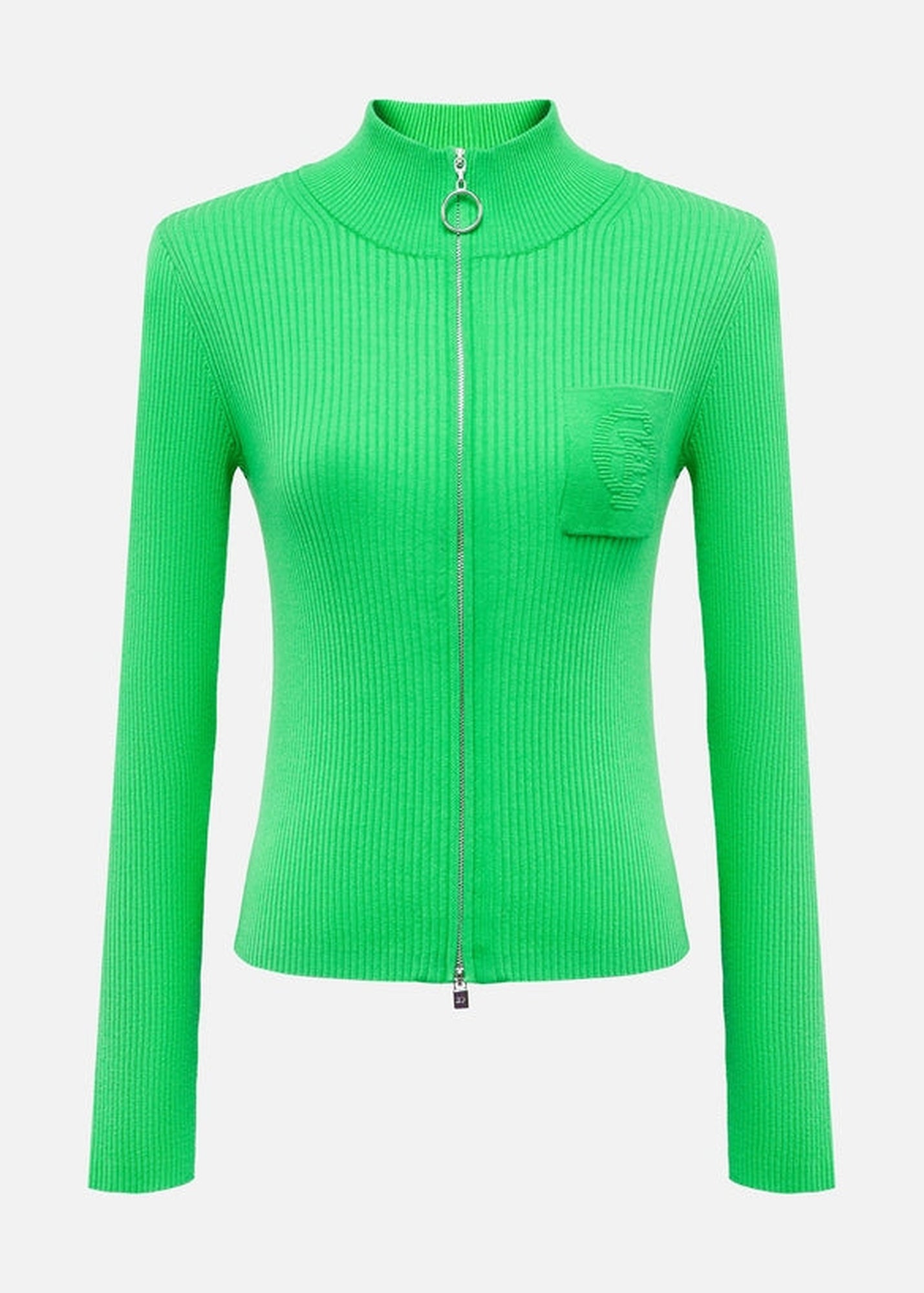 Knitted Cardigan | Green