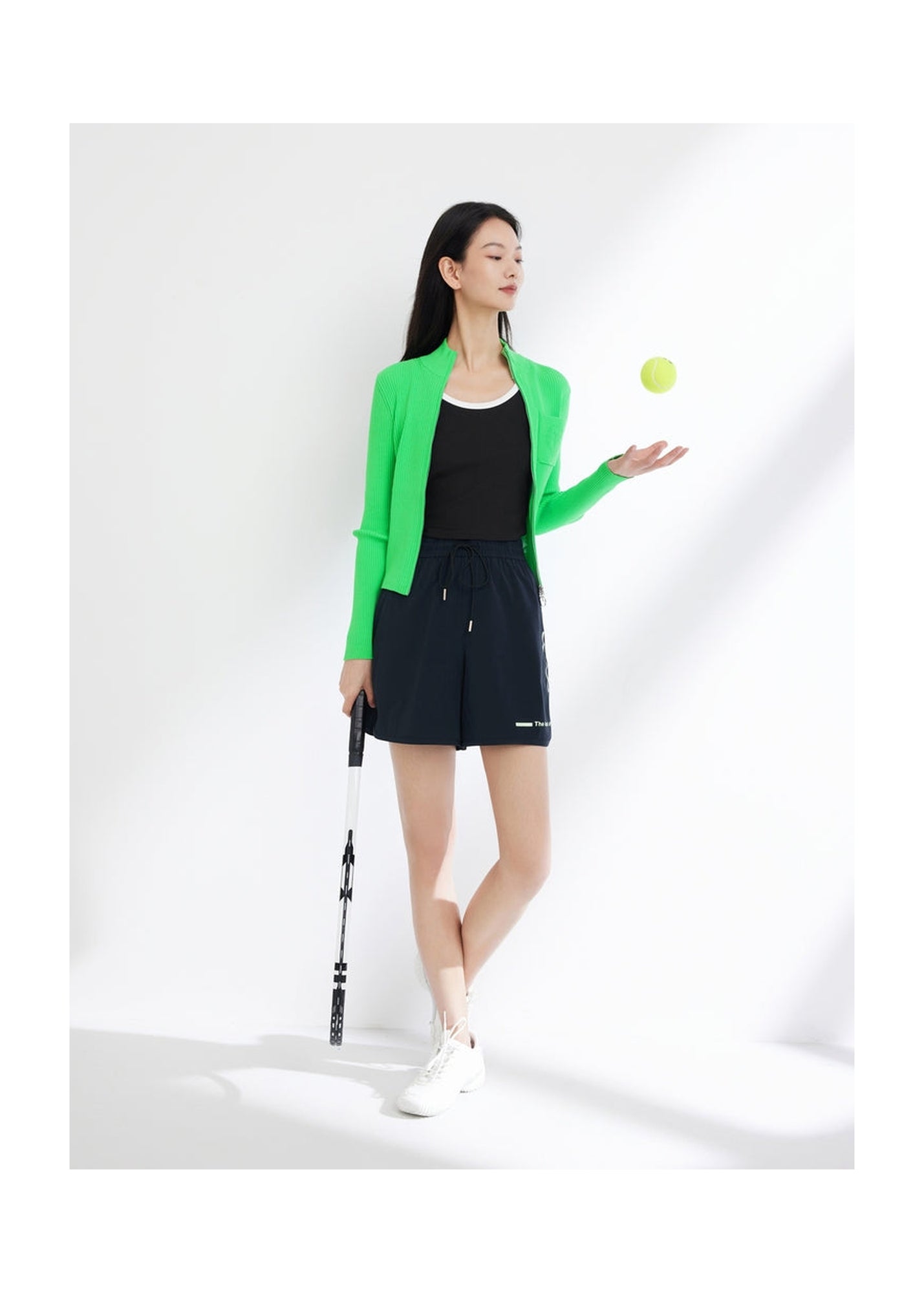 Knitted Cardigan | Green