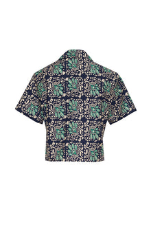 Kohut Top | Le Stampe Eve Blue