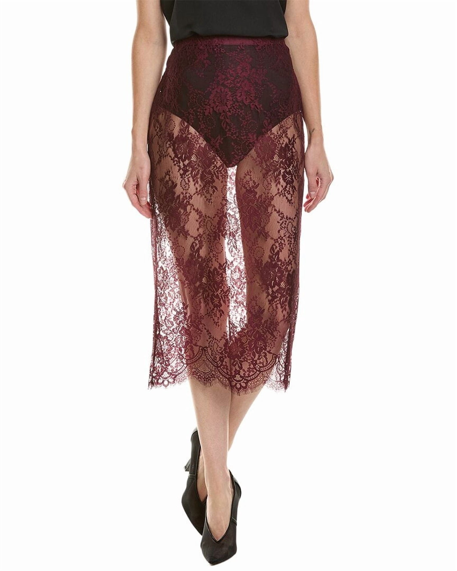 L'AGENCE | Womens | Makena Skirt | Red
