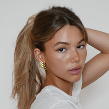 Wing Statement Earrings | Gold Plated