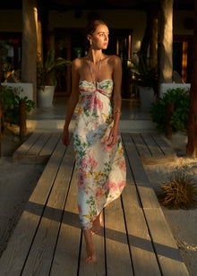 Calliope Chiffon Maxi Dress | Summer Solstice