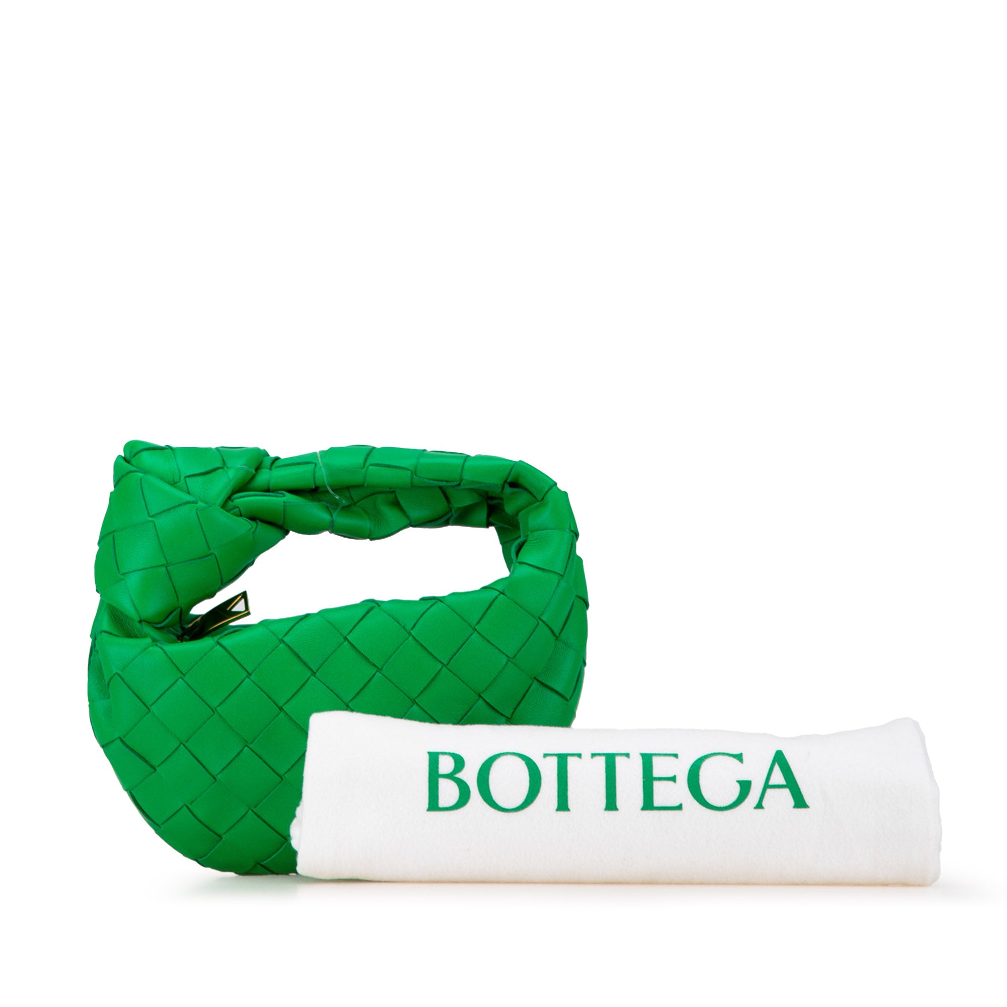 Bottega Veneta | Pre-Owned Candy Nappa Intrecciato Jodie | Green