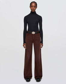 Womens | Cord Trouser | Dark Chocolate