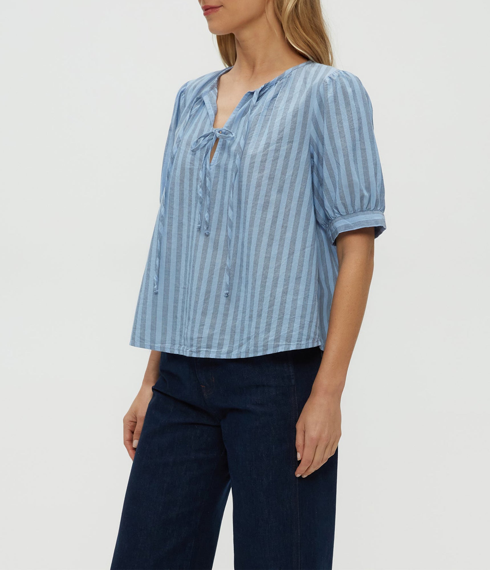 Fawn Puff Sleeve Top | Breeze Combo
