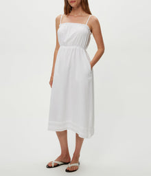 Glenda Strappy Maxi Dress | White