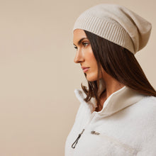 Women | Wool Cashmere Beanie | Dove