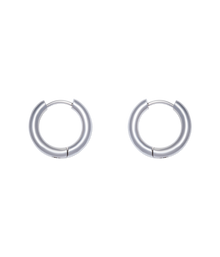 Huggie Hoops | Silver