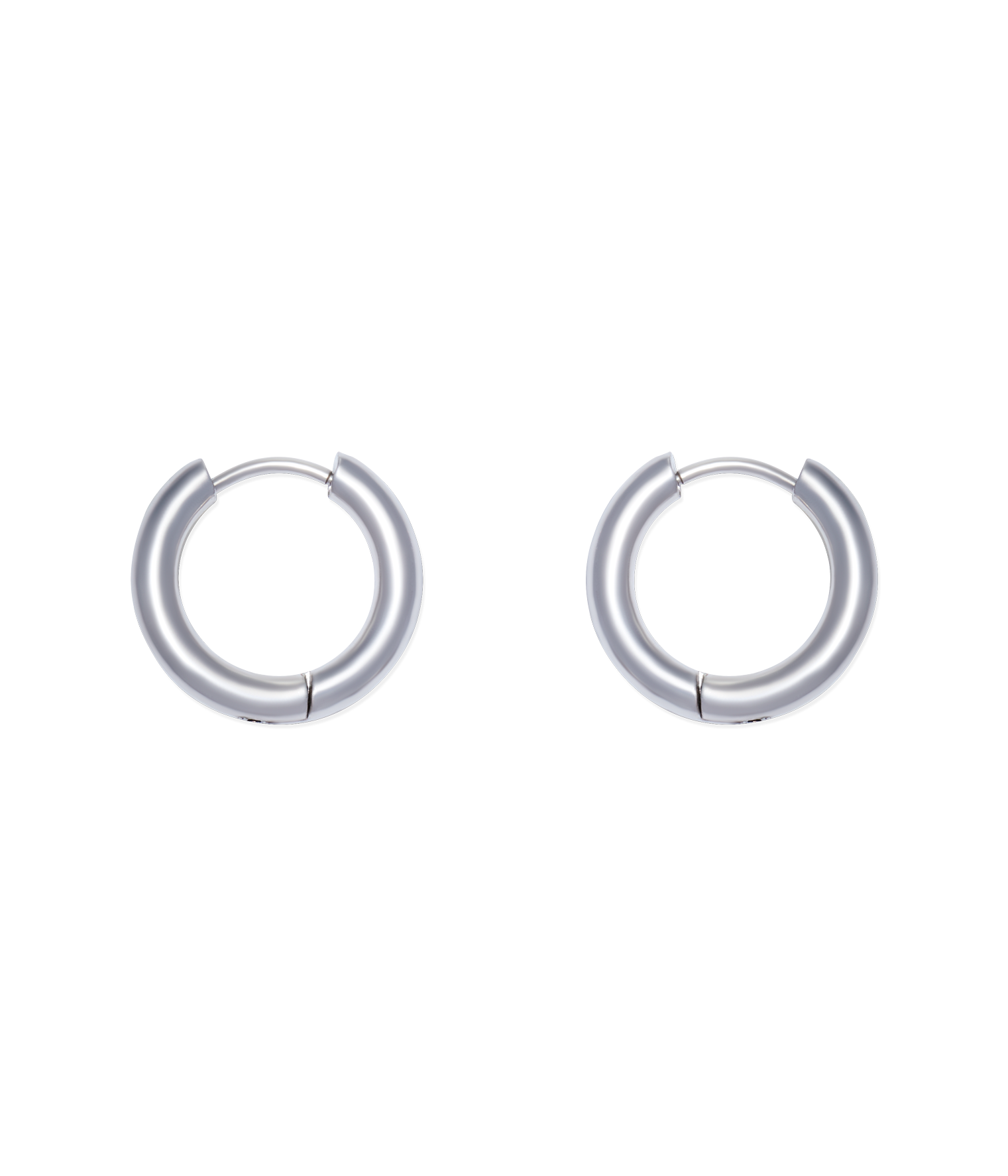 Huggie Hoops | Silver
