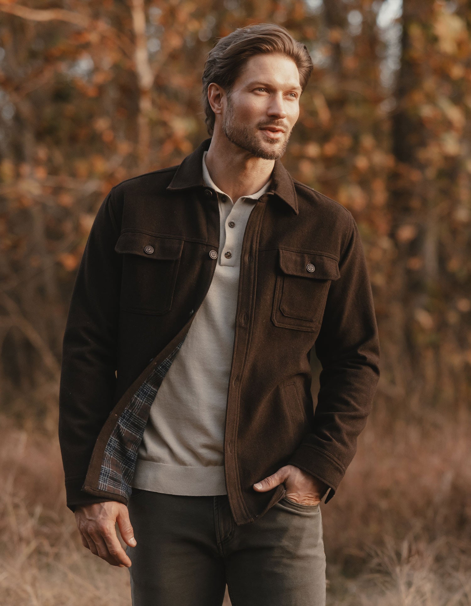 Men | Brightside Flannel Lined Workwear Jacket | Kodiak