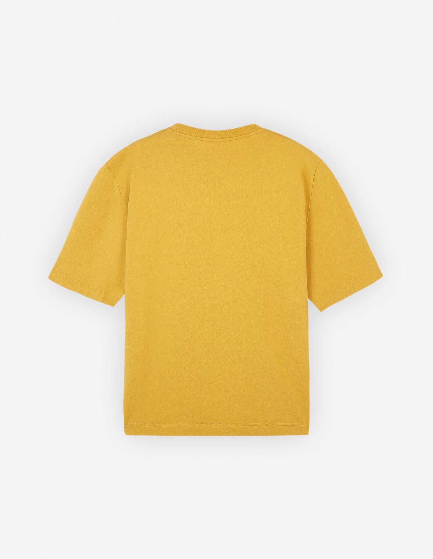 Mens | Bold Fox Head Patch Oversize Short-Sleeve Cotton Tee-Shirt | Trench