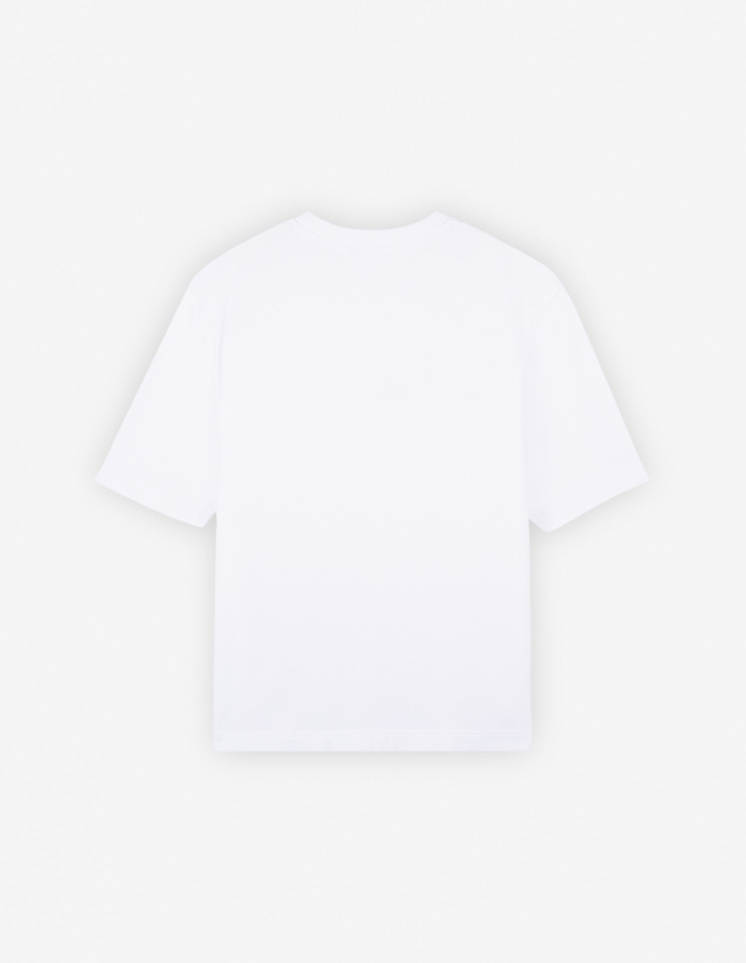 Mens | Maison Kitsune | Flowers Oversize Short-Sleeve Cotton Tee-Shirt | White