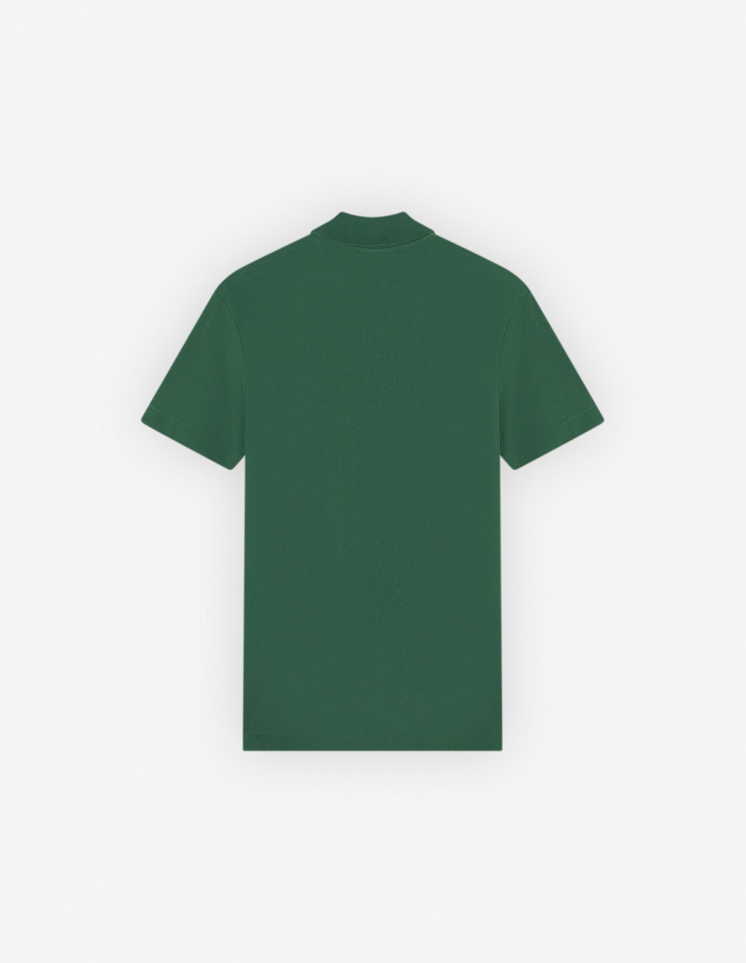 Mens | Bold Fox Head Patch Comfort Polo | Bottle Green