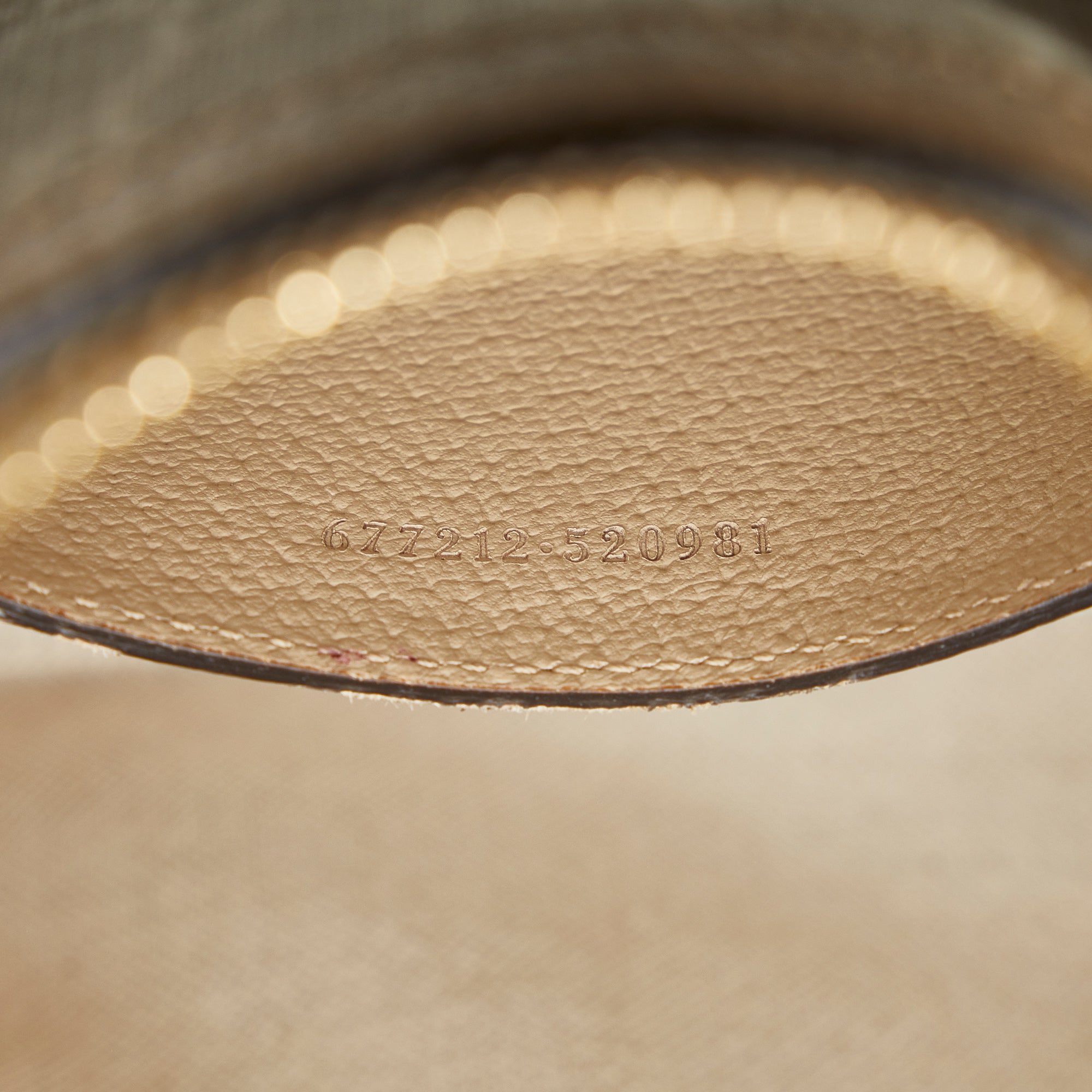 Gucci | Pre-Owned Mini GG Supreme Horsebit 1955 Satchel | Brown/Beige