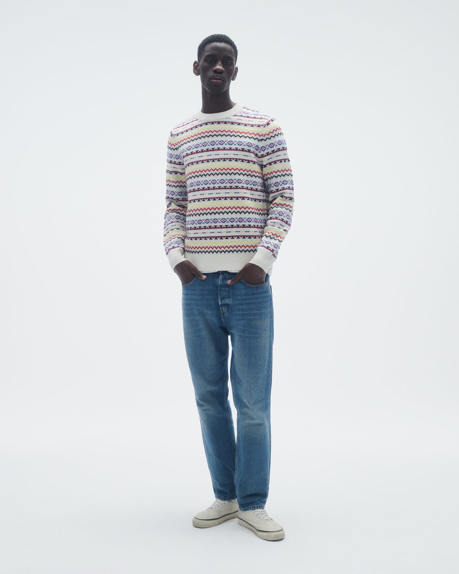 Mens | Lodge Crew | Cream Combo