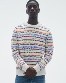 Mens | Lodge Crew | Cream Combo