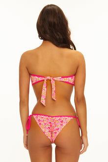 Ella Skimpy Tie Side Bottom | Neon Floral