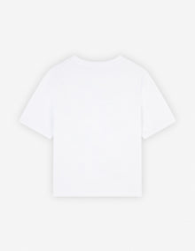 Womens | Maison Kitsune | Oars Short-Sleeve Comfort Cotton Tee-Shirt | White